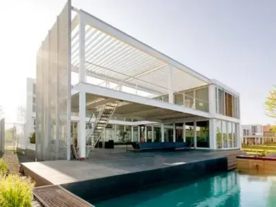 Prefabricated na mga gusali ng mga light steel na istraktura ng bakal