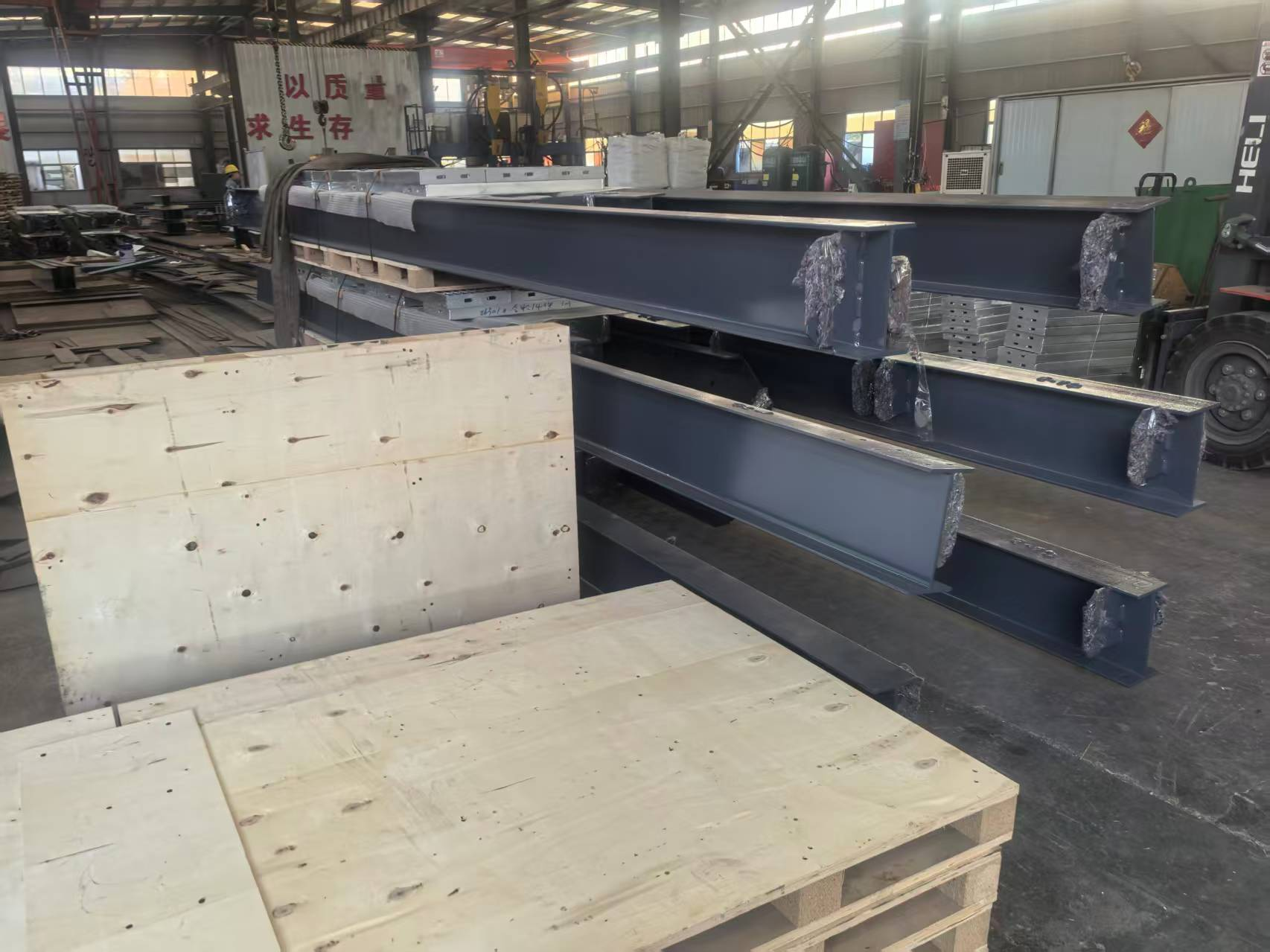 Ang istraktura ng bakal na liweiyuan ay nakumpleto ang bakal na istraktura ng bodega ng bodega sa Norway, sa lalong madaling panahon upang ipadala