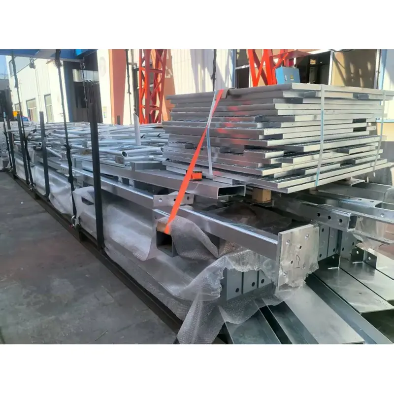 Mga hagdan ng istraktura ng bakal